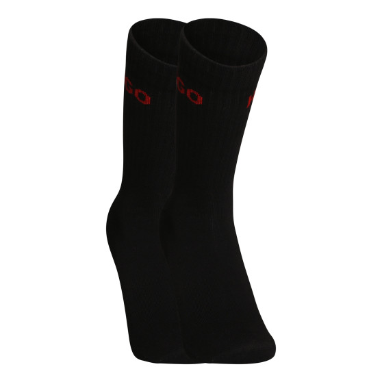 6PACK nogavice HUGO visoke črne (50510187 001)
