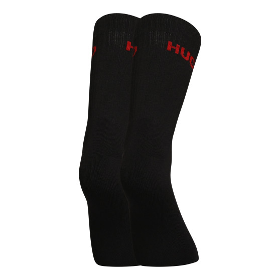 6PACK nogavice HUGO visoke črne (50510187 001)