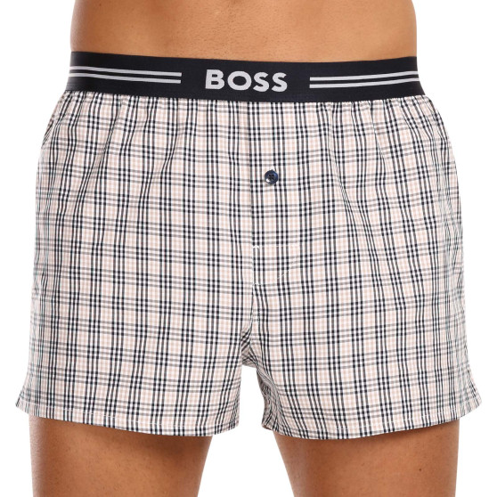 3PACK moške boksarice Hugo Boss večbarvne (50480034 275)