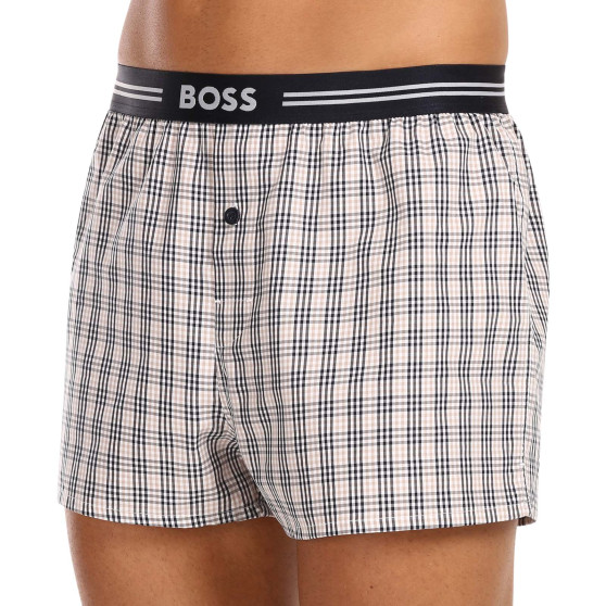 3PACK moške boksarice Hugo Boss večbarvne (50480034 275)