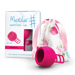Menstrualna skodelica Merula Cup Strawberry (MER001)