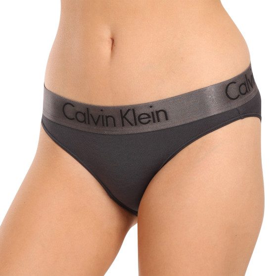 Ženske hlačke Calvin Klein sive (F3764E-SBG)