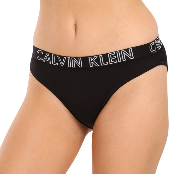 Ženske hlačke Calvin Klein črne (QD3637E-001)