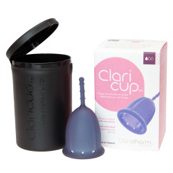 Menstrualna skodelica Claricup Violet 1 (CLAR06)