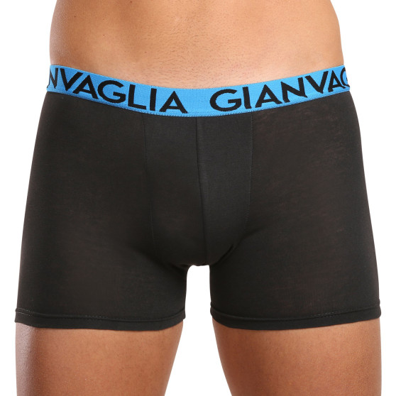 10PACK Moške boksarice Gianvaglia črne (021)