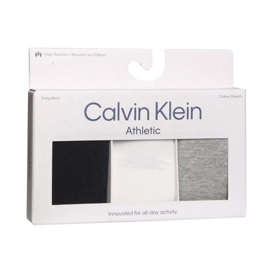 3PACK ženske hlačke Calvin Klein večbarvne (QD5071E-MPI)