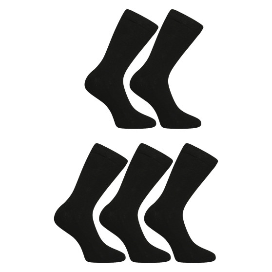 5PACK nogavice Nedeto visoke črne (5NDTP1001)