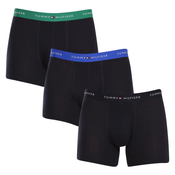 3PACK moške boksarice Tommy Hilfiger temno modre (UM0UM02765 0RW)