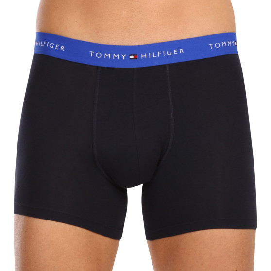 3PACK moške boksarice Tommy Hilfiger temno modre (UM0UM02765 0RW)