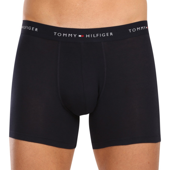 3PACK moške boksarice Tommy Hilfiger temno modre (UM0UM02765 0RW)