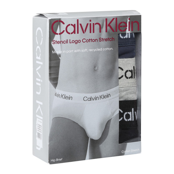 3PACK moške hlačke Calvin Klein večbarvne (NB3704A-KDX)
