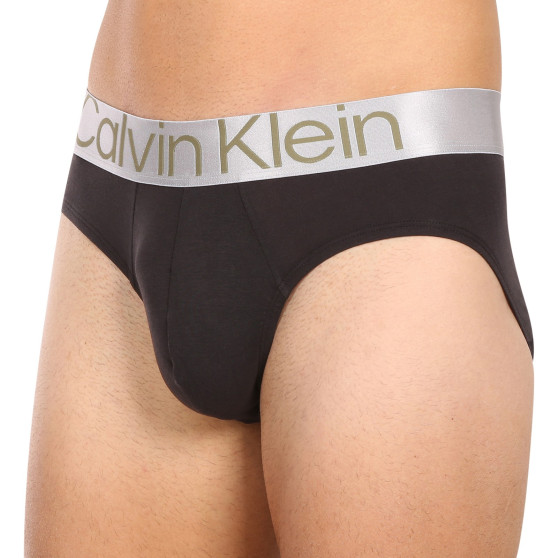 3PACK moške hlačke Calvin Klein črna (NB3129A-GIW)
