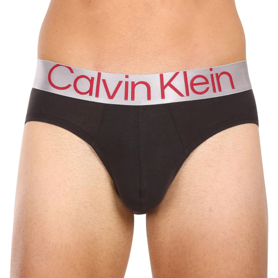 3PACK moške hlačke Calvin Klein črna (NB3129A-GIW)