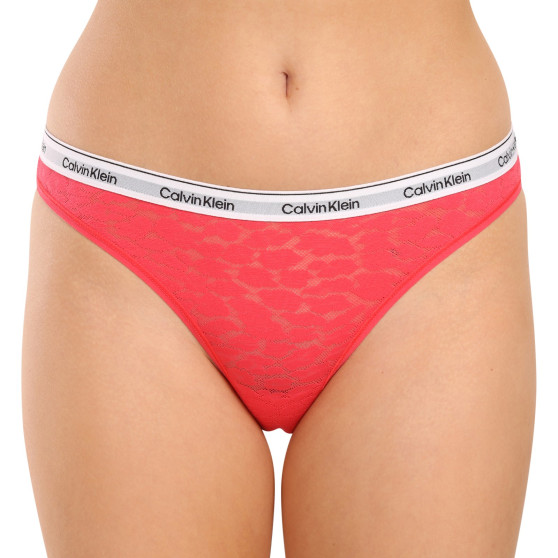 3PACK ženske brazilske hlačke Calvin Klein večbarvne (QD5068E-GP6)