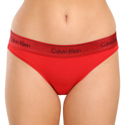 Ženske hlačke Calvin Klein rdeča (QF7451E-XAT)