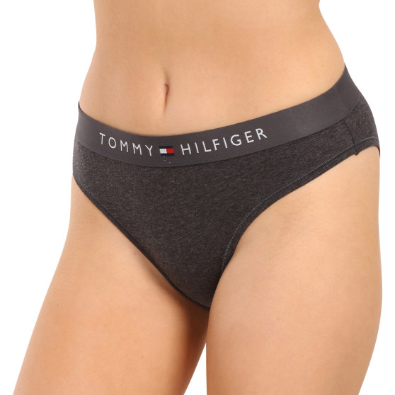 Ženske hlačke Tommy Hilfiger sive (UW0UW04145 P5Q)