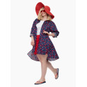 Vesela ženska srajčna obleka Dedoles Cherry (D-F-SCL-AP-SD-C-971)