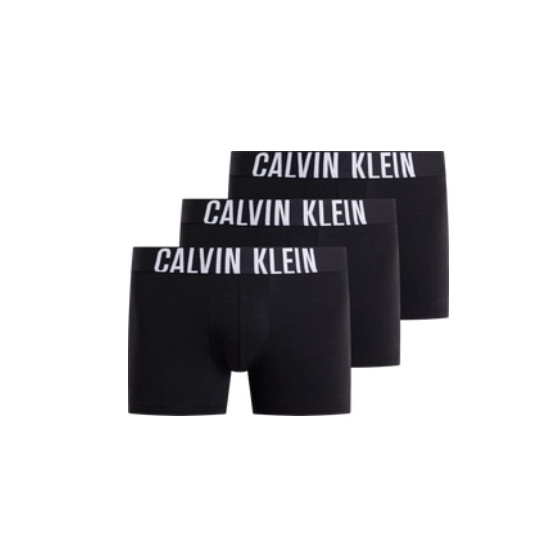 3PACK Moške boksarice Calvin Klein prevelike črne (NB3839A-9H1)
