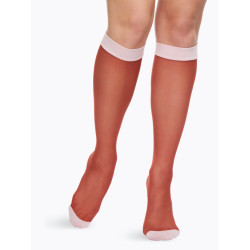 Vesele ženske svilene nogavice Dedoles rdeče (D-W-H-KHS-B-N-941)