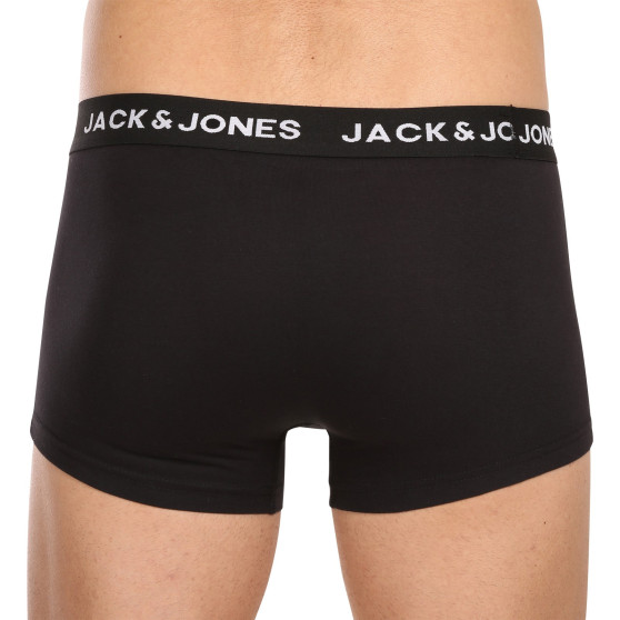 10PACK Moške boksarice Jack and Jones črne (12189937)