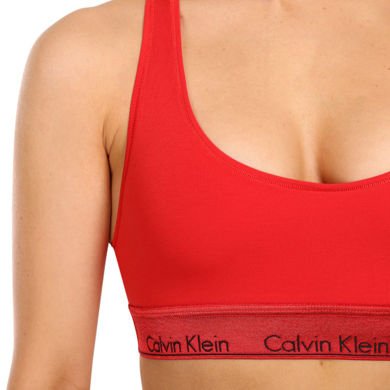 Ženski modrček Calvin Klein rdeča (QF7445E-XAT)