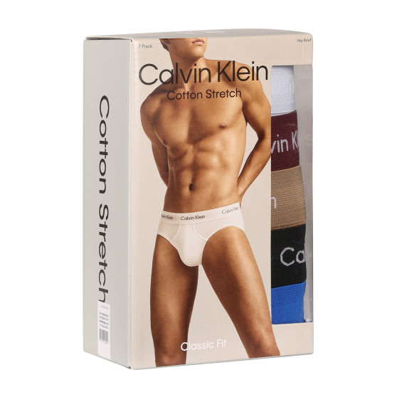 7PACK moške hlačke Calvin Klein večbarvne (NB3884A-N6S)
