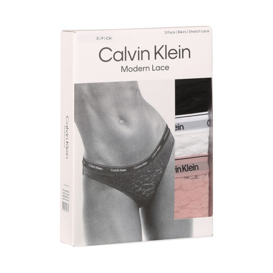 3PACK ženske hlačke Calvin Klein večbarvne (QD5069E-N8I)