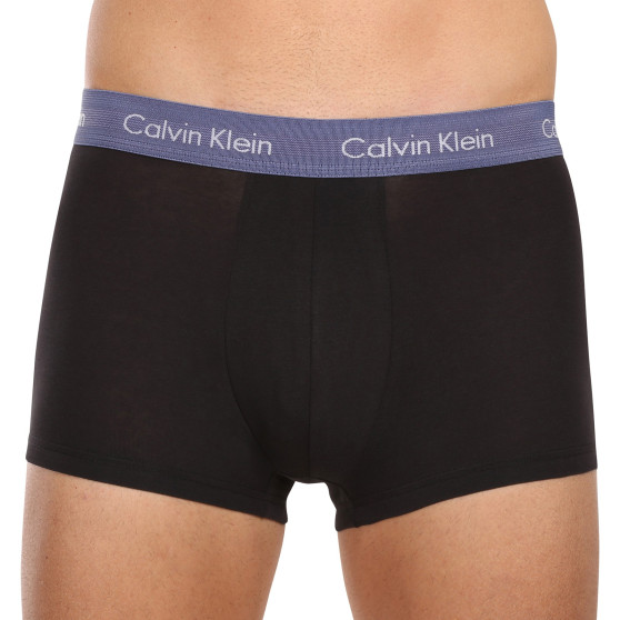 7PACK Moške boksarice Calvin Klein črne (NB3887A-MEW)