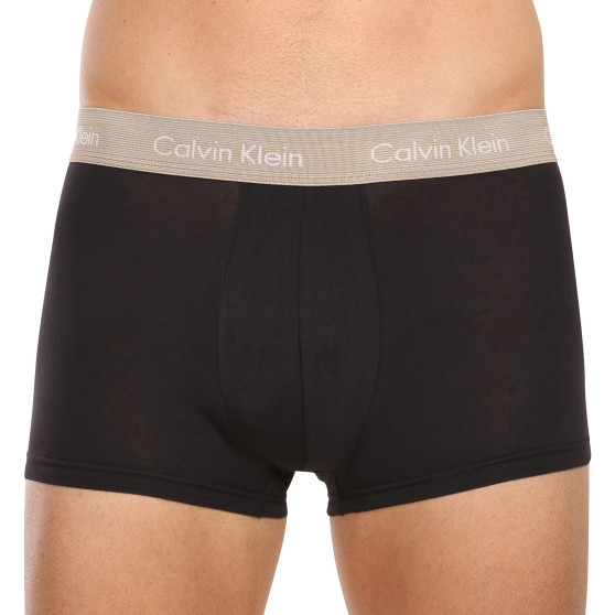 7PACK Moške boksarice Calvin Klein črne (NB3887A-MEW)