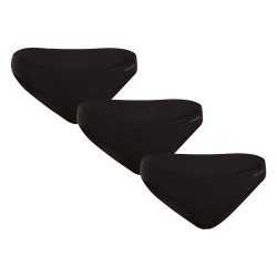 3PACK ženske hlačke Calvin Klein črna (QD5218E-UB1)