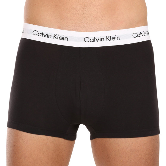 3PACK Moške boksarice Calvin Klein črne (U2664G-001)