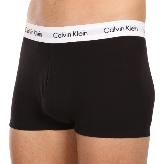 3PACK Moške boksarice Calvin Klein črne (U2664G-001)