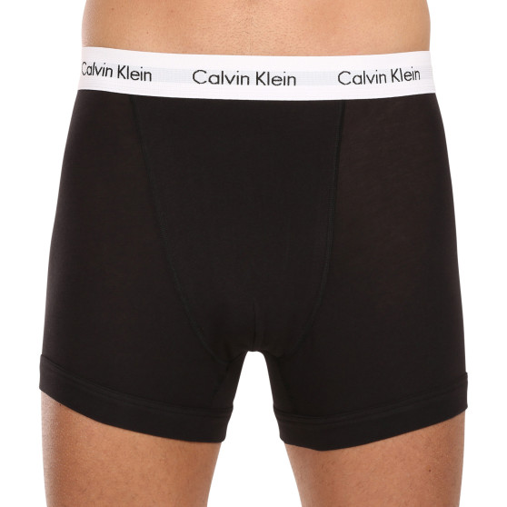 3PACK Moške boksarice Calvin Klein črne (U2662G-001)