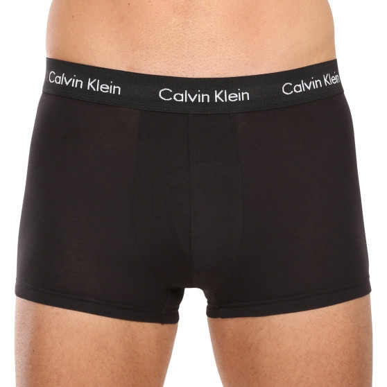 3PACK Moške boksarice Calvin Klein črne (U2664G-XWB)