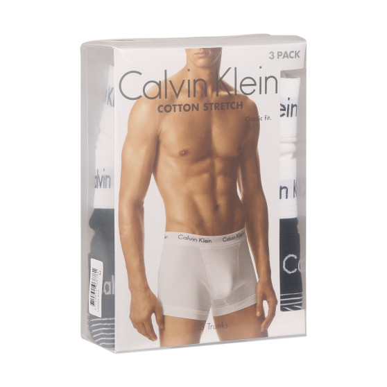 3PACK Moške boksarice Calvin Klein večbarvne (U2662G-IOT)