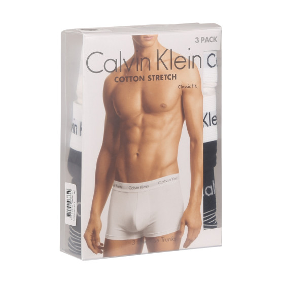 3PACK Moške boksarice Calvin Klein večbarvne (U2664G-IOT)