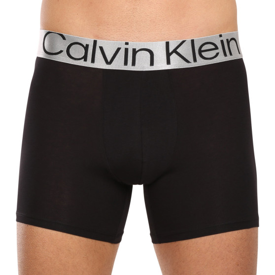 3PACK Moške boksarice Calvin Klein črne (NB3131A-7V1)