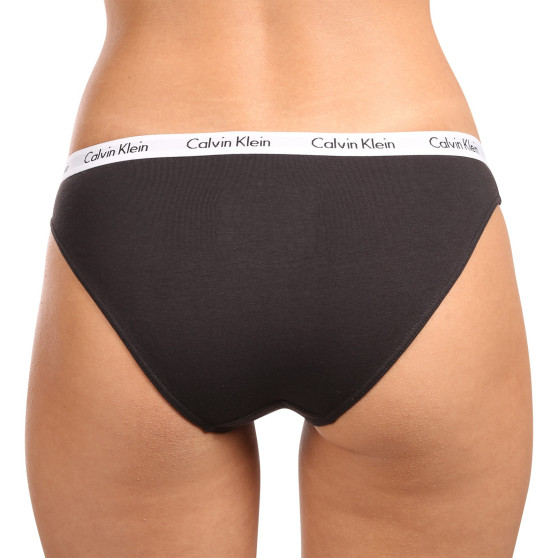 3PACK ženske hlačke Calvin Klein črna (QD3588E-001)