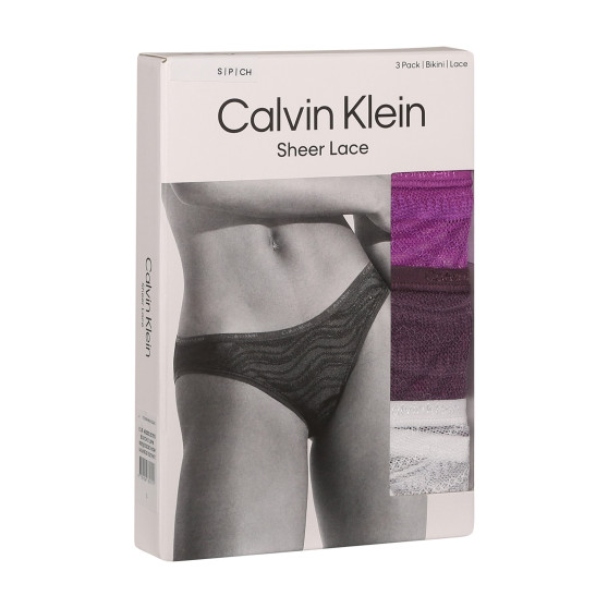3PACK ženske hlačke Calvin Klein večbarvne (QD5203E-NOW)