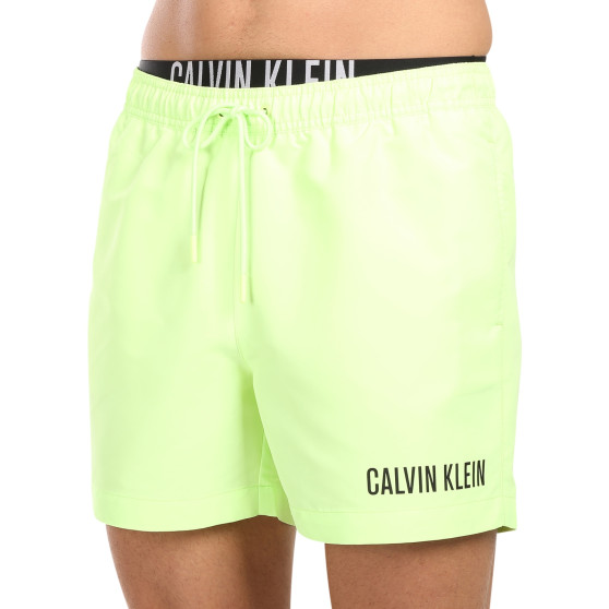 Moške kopalke Calvin Klein green (KM0KM00992-M0T)