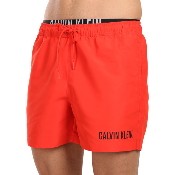Moške kopalke Calvin Klein rdeče (KM0KM00992-XM9)