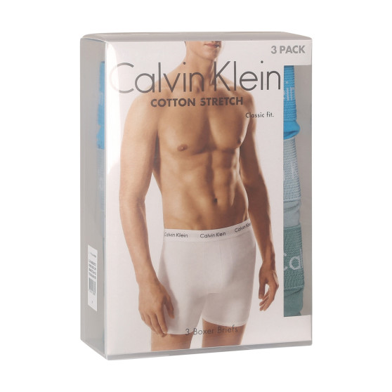 3PACK Moške boksarice Calvin Klein večbarvne (NB1770A-N23)