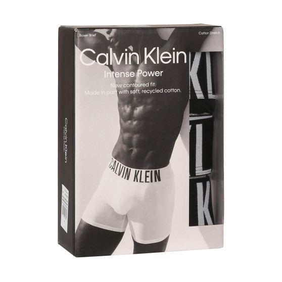 3PACK Moške boksarice Calvin Klein večbarvne (NB3609A-MP1)