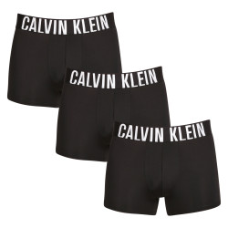 3PACK Moške boksarice Calvin Klein črne (NB3775A-UB1)