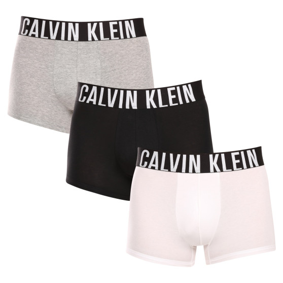 3PACK Moške boksarice Calvin Klein večbarvne (NB3608A-MPI)