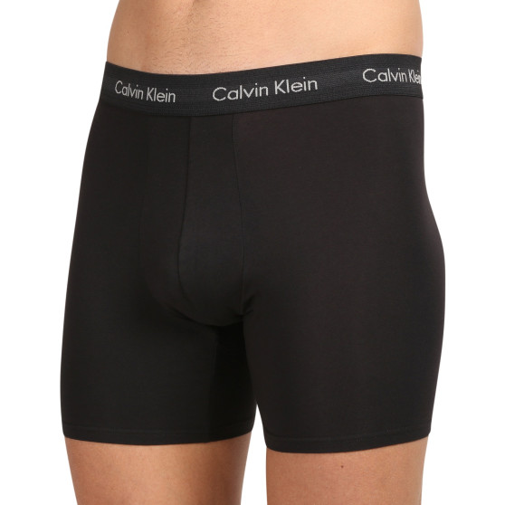 3PACK Moške boksarice Calvin Klein črne (NB1770A-MXI)