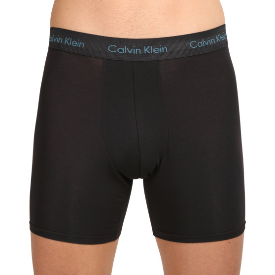 3PACK Moške boksarice Calvin Klein črne (NB1770A-MXI)