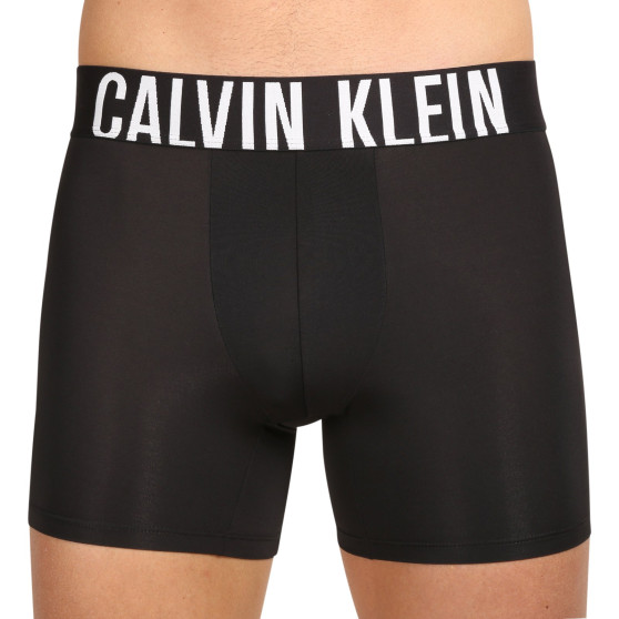 3PACK Moške boksarice Calvin Klein črne (NB3612A-UB1)