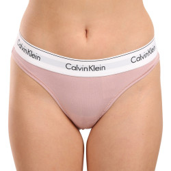 Ženske tangice Calvin Klein roza (F3786E-TQO)