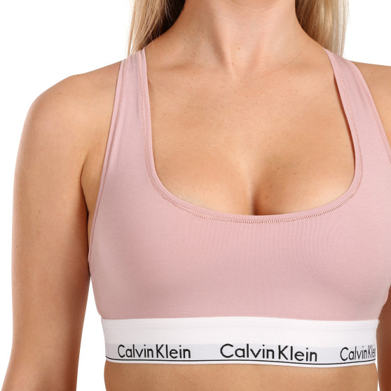 Ženski nedrček Calvin Klein roza (F3785E-TQO)